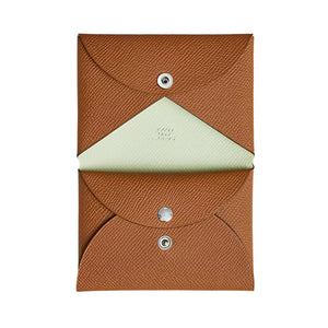 Hermès Calvi Duo Compact verso card holder