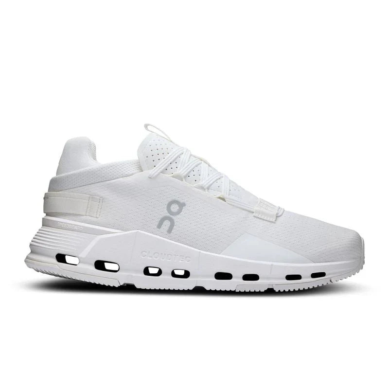 ON Running Cloudnova 2 All White (Women's)