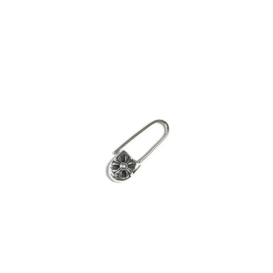 Chrome Hearts Cross Safety Pin Earring (Left)