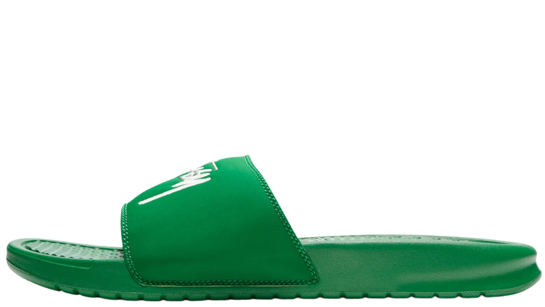 Nike Benassi Slide Stussy Pine Green Sail