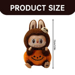 Load image into Gallery viewer, Pop Mart Labubu Happy Halloween Party Series-Sitting Pumpkin Vinyl Plush Pendant
