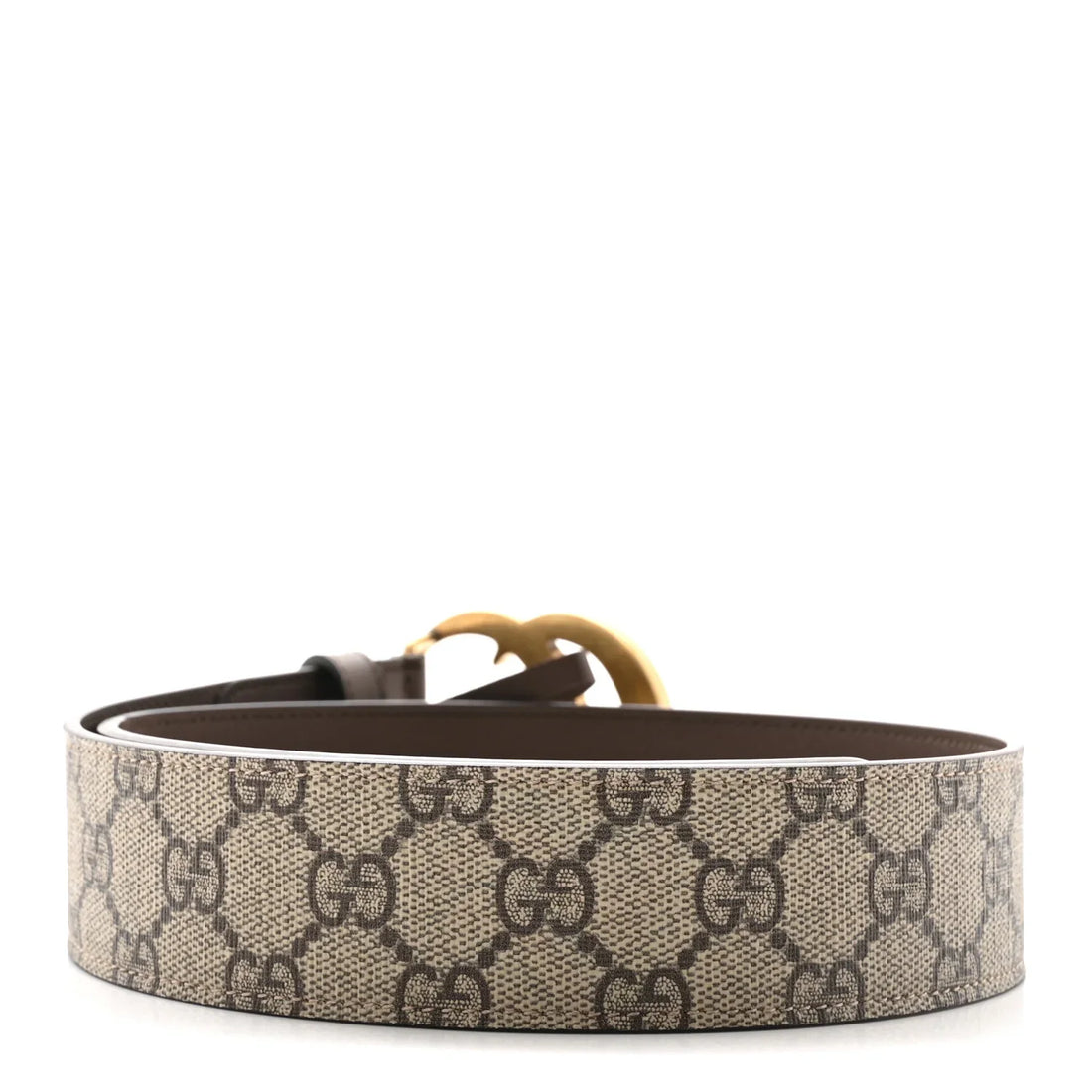 Gucci GG Supreme Monogram Matte Plutone Calfskin Double G (Brandnew)