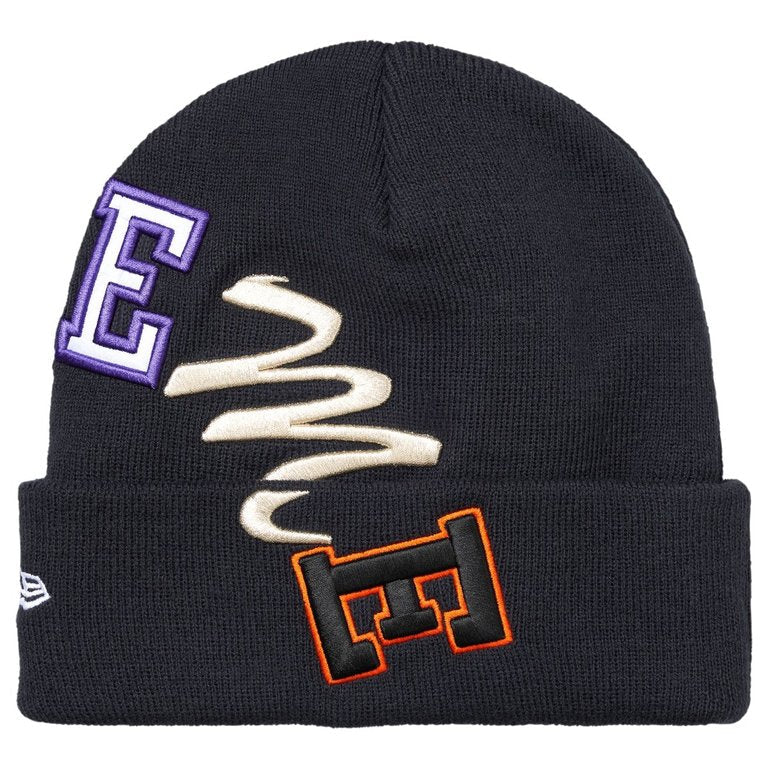 Supreme New Era Arc Beanie Navy