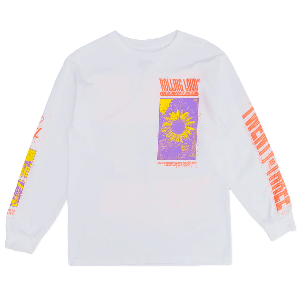 RL Cali Botany LS Tee White