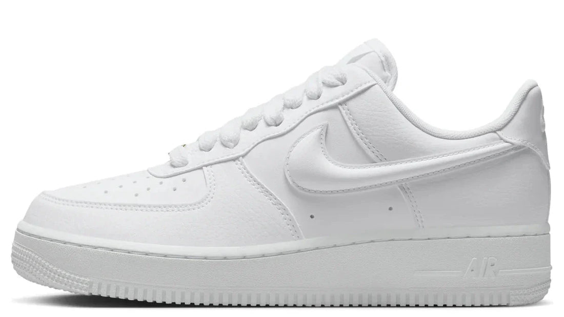 Nike Air Force 1 Low '07 Next Nature Triple White Bulbous Swoosh (Women's)
