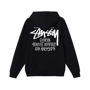 Stussy Stock DSM Los Angeles Hoodie Black