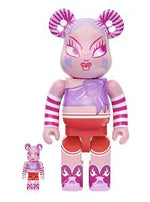 Load image into Gallery viewer, Bearbrick Lala by Fafi 100% &amp; 400% Set (SIGNED)
