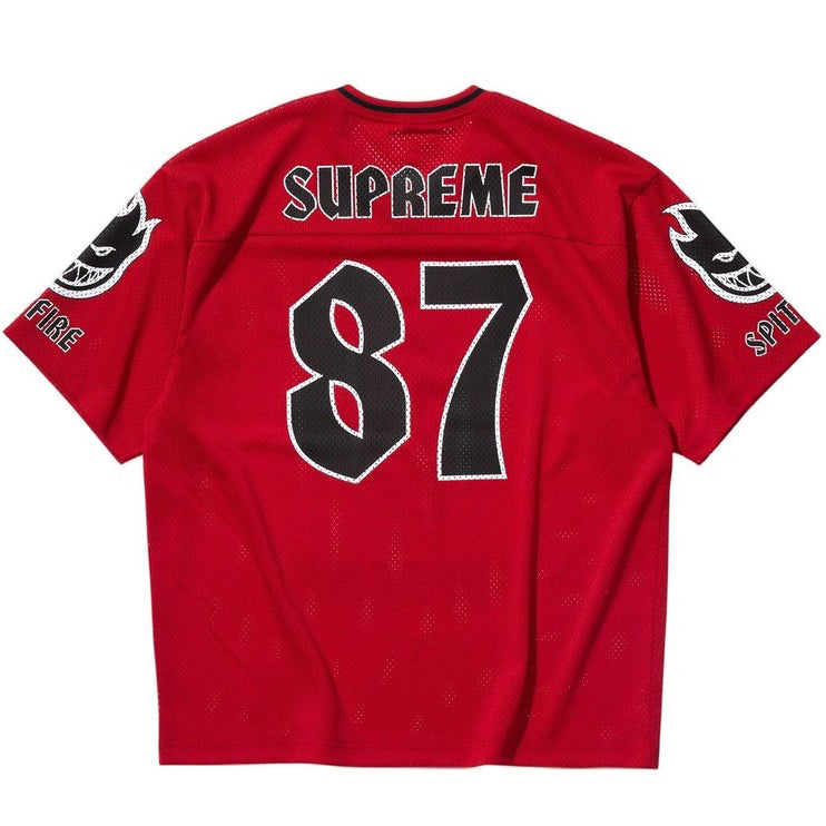 Supreme Spitfire Football Jersey Red