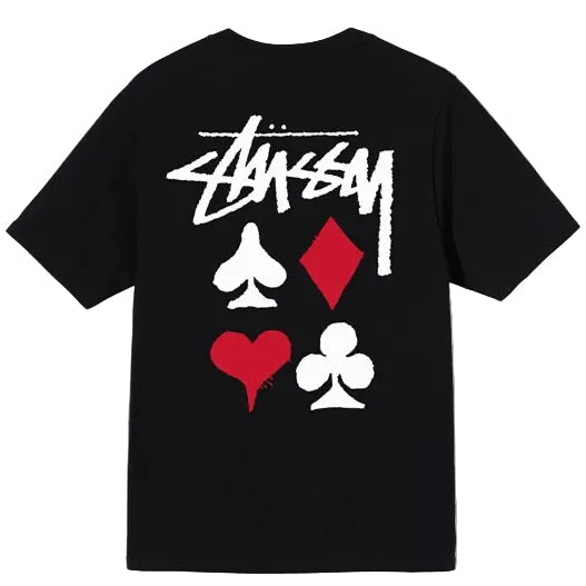 Stussy Full Deck 2 SS T-shirt Black