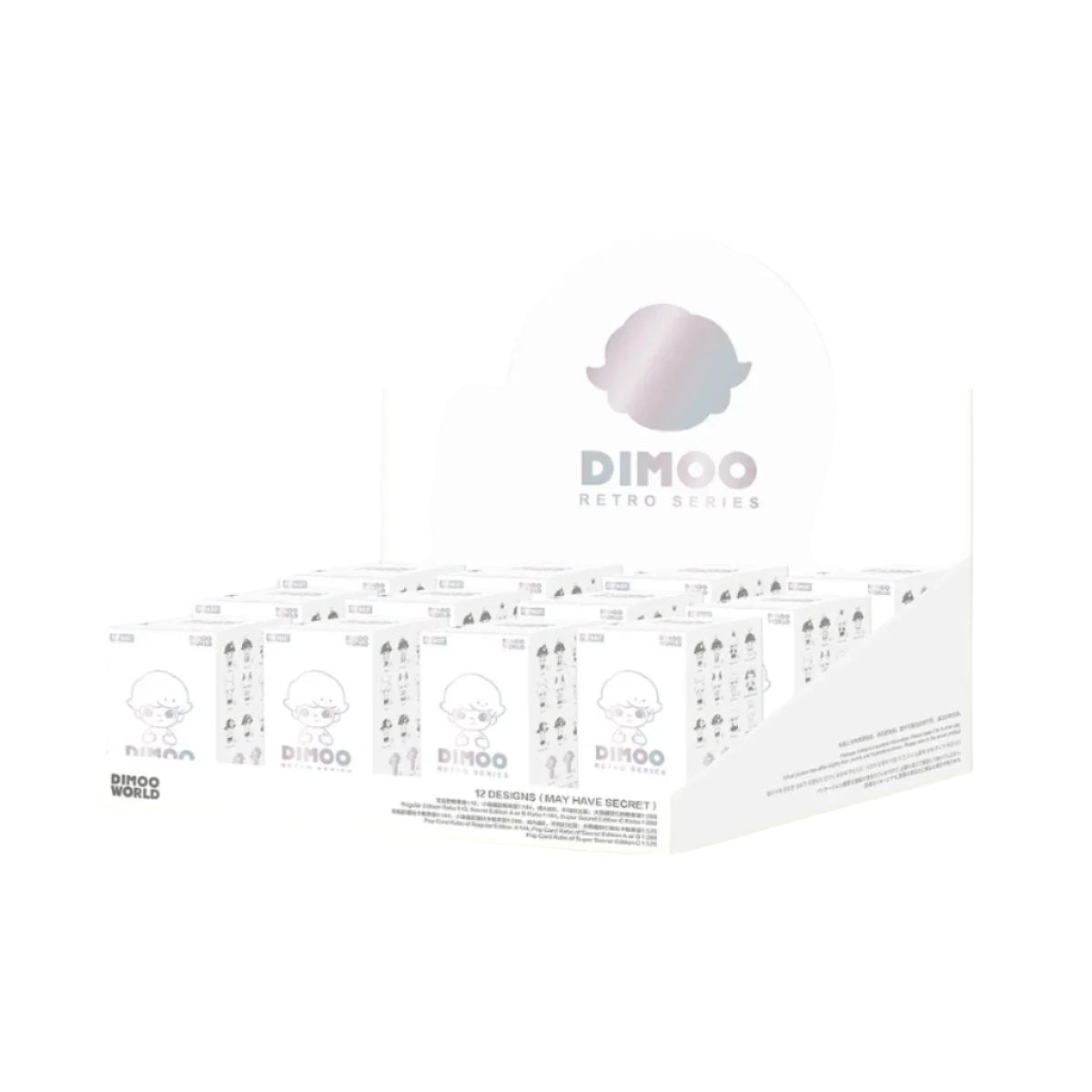 Dimoo 350 POPMART DIMOO Retro Series Figures