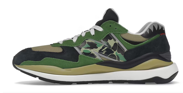 New Balance 57/40 BAPE Green