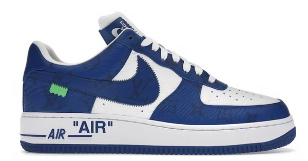 Louis Vuitton Nike Air Force Low By Virgil Abloh White Royal
