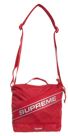 Supreme Logo Shoulder Bag Red x pac 10076230549697