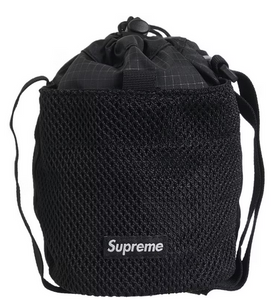 Supreme Small Cinch Pouch Black