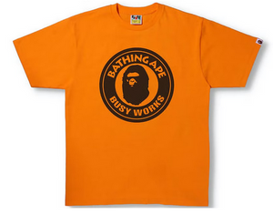 BAPE Bicolor Busyworks Tee (SS22) Orange