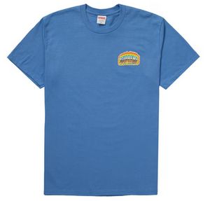 Supreme Chrome Tee Dusty Light Royal