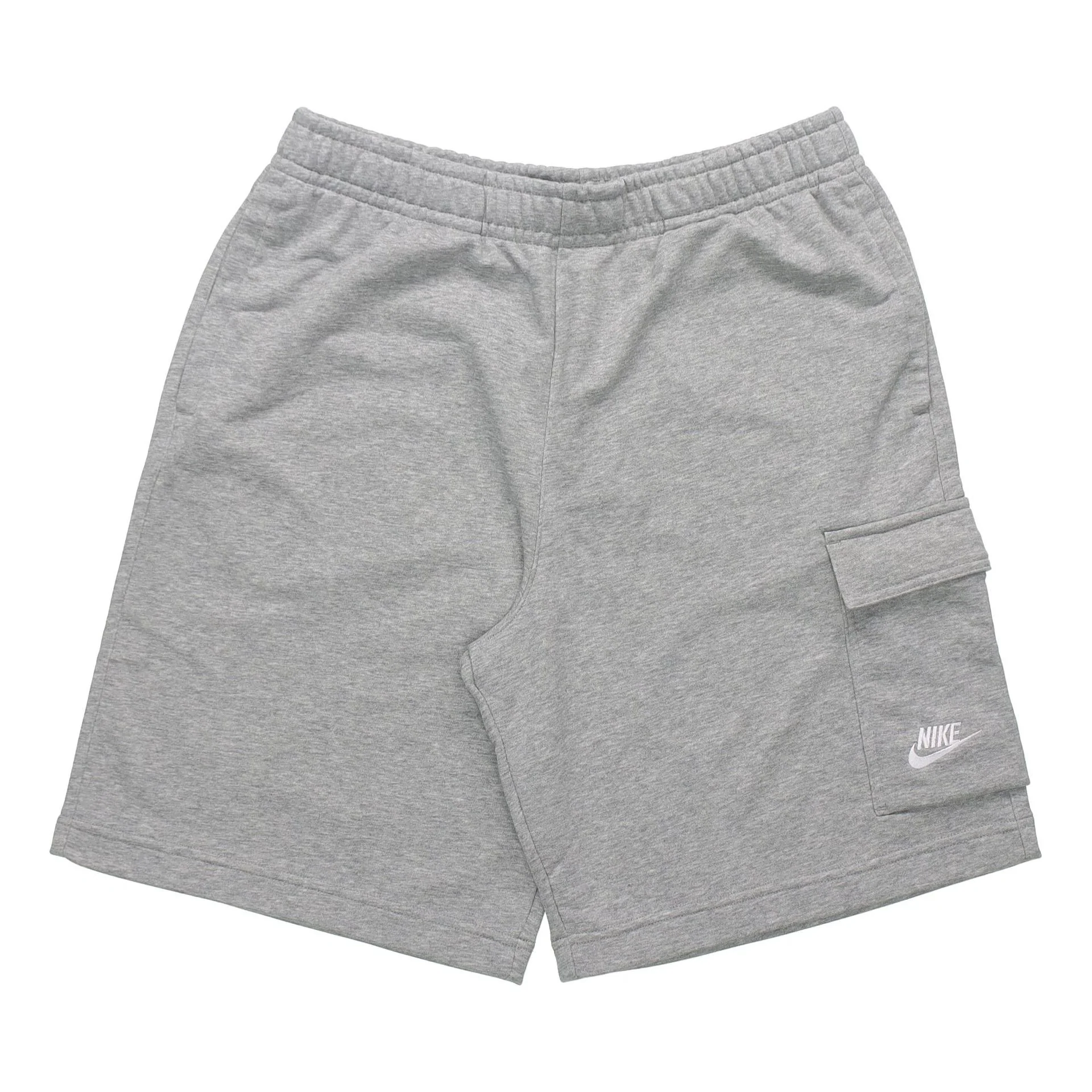 Nike Embroidered Big Pocket Cargo Shorts Grey