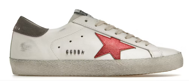 Golden Goose Super-Star White Red Grey – Pure Soles PH