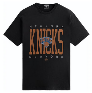 Kith New York Knicks Home Court Vintage Tee Black