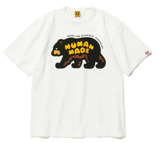 Human Made Graphic bear t-shirt White