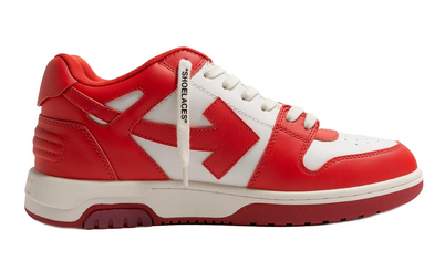 Off-White Out Of Office Calf Leather RED – Pure Soles PH