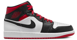 Load image into Gallery viewer, Jordan 1 Mid BLACK/RED/WHITE
