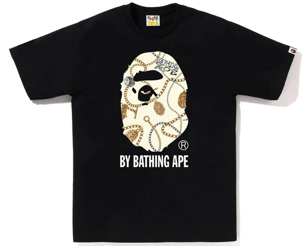 Bape Jewels By A Bathing Ape Tee Black