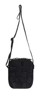 Supreme Woven Shoulder Bag Black