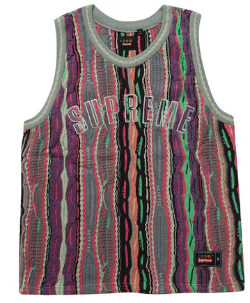 Supreme Coogi Basketball Jersey Multicolor – Pure Soles PH