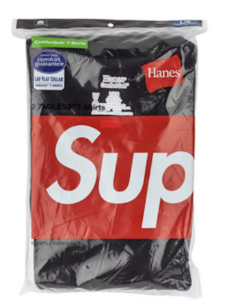 Supreme 3 pack t shirts on sale