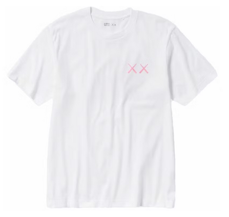 KAWS x Uniqlo UT Short Sleeve Graphic T-shirt White