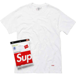 Load image into Gallery viewer, Supreme Hanes Tagless Tees (3 Pack)White
