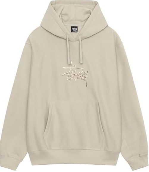 Stussy Basic Applique Hood 'Khaki'