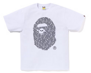 BAPE Japan Ape Head Tee White