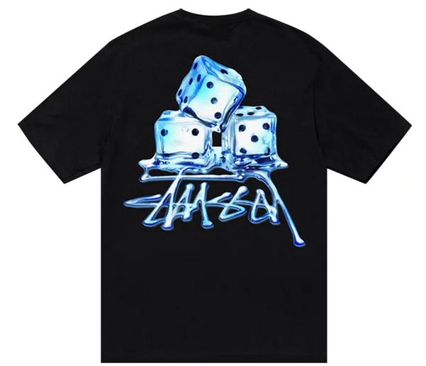 Stussy Melted Dice Tee Black – Cheap Montreal2017 Jordan Outlet