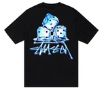 Load image into Gallery viewer, Stussy Melted Dice Tee Black
