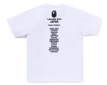 Load image into Gallery viewer, BAPE Japan Ape Head Tee White
