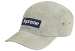 Load image into Gallery viewer, Supreme Denim Camp Cap (SS23) Dirty Indigo
