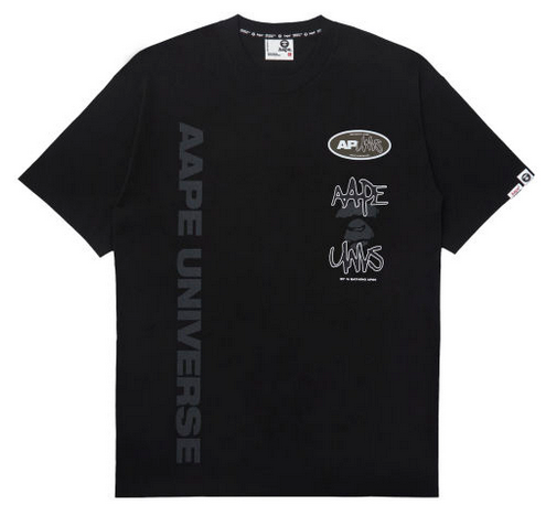 AAPE TEE BLACK AAPTEM1385XXL