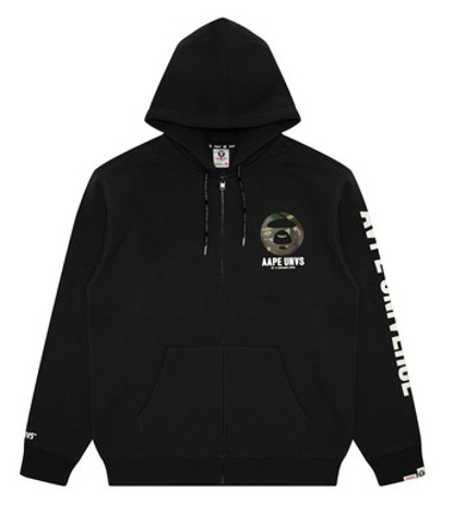 AAPE ZIP UP HOODIE AAPSWMA330XXL 10129426120897