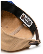 Load image into Gallery viewer, BAPE Patch Snapback Cap Beige
