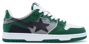 A Bathing Ape Bape SK8 Sta Green Grey