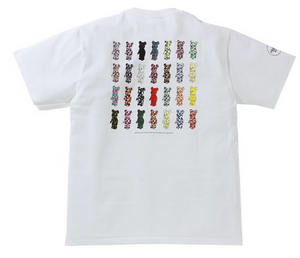 BAPE x Medicom Toy Camo Bear Tee (FW21) White