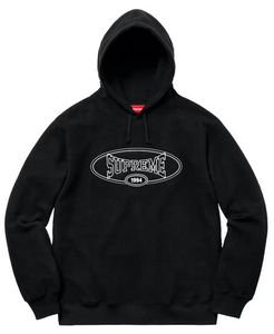 Supreme Reverse Fleece Hooded Sweatshirt (SS18) Black