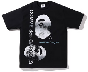 BAPE x Comme des Garcons Osaka 1 Tee Black