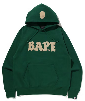 Bape hoodie green online