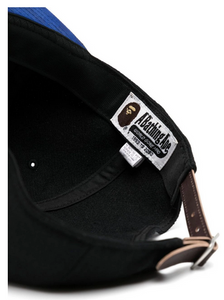 BAPE Patch Snapback Cap Black