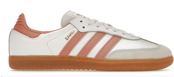 adidas Samba OG White Wonder Clay Gum (Women's)