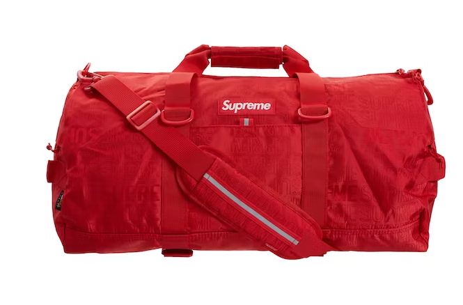 Supreme Duffle Bag (SS19) Red