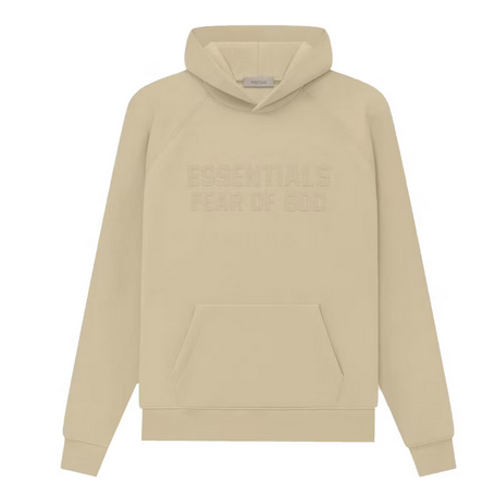 Fear of God Essentials Hoodie Sand